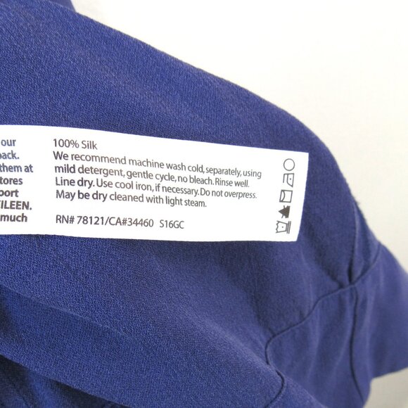 Eileen Fisher Pure Silk Dress - Picture 4 of 4